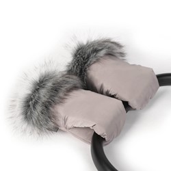 Prikaži podrobnosti za Zimske rokavice na prste Tesoro BEIGE Slika Zimske rokavice na prste Tesoro BEIGE