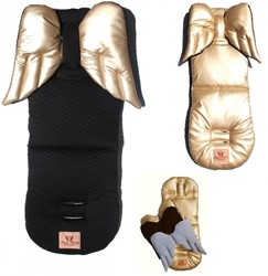 Prikaži podrobnosti za Wings podloga BLACK-GOLD Slika Wings podloga BLACK-GOLD