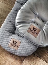 Prikaži podrobnosti za Wings podloga GREY-SILVER Slika Wings podloga GREY-SILVER