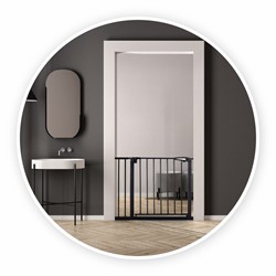 Prikaži podrobnosti za Momi Paxi varnostna vrata BLACK Slika Momi Paxi varnostna vrata BLACK