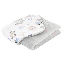 Prikaži podrobnosti za Odeja Minky SAFARI TRELIS/LIGHT GREY Slika Odeja Minky SAFARI TRELIS/LIGHT GREY