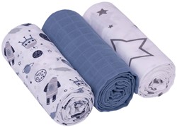 Prikaži podrobnosti za Tetra plenice muslin 3 kom COSMOS Slika Tetra plenice muslin 3 kom COSMOS