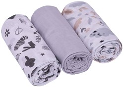 Prikaži podrobnosti za Tetra plenice muslin 3 kom GLADE Slika Tetra plenice muslin 3 kom GLADE