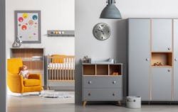 Prikaži podrobnosti za Colette Grey 3-delna omara Slika Colette Grey 3-delna omara