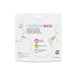 Prikaži podrobnosti za Nosiboo eco ročni nosni aspirator Slika Nosiboo eco ročni nosni aspirator