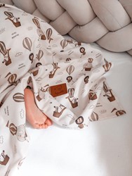 Prikaži podrobnosti za Komplet odeja in vzglavnik iz bambusa SAFARI BALOON Slika Komplet odeja in vzglavnik iz bambusa SAFARI BALOON