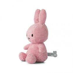 Prikaži podrobnosti za Miffy zajček mehka igrača Corduroy 23 cm - PINK  Slika Miffy zajček mehka igrača Corduroy 23 cm - PINK