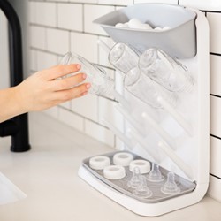 Prikaži podrobnosti za Navpično stojalo za sušenje stekleničk Slika Navpično stojalo za sušenje stekleničk