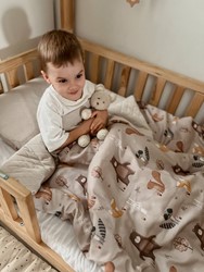 Prikaži podrobnosti za 2- delna posteljnina Infantilo velvet FOREST FRIENDS Slika 2- delna posteljnina Infantilo velvet FOREST FRIENDS
