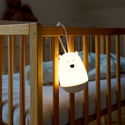 Prikaži podrobnosti za Mehka lučka Medvedek z ročajem in dalj. upravljalcem - USB-C Slika Mehka lučka Medvedek z ročajem in dalj. upravljalcem - USB-C