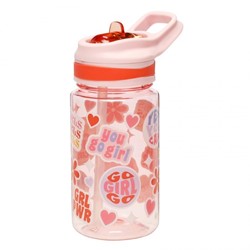 Prikaži podrobnosti za Steklenička s slamico Girl Power 470ml Slika Steklenička s slamico Girl Power 470ml