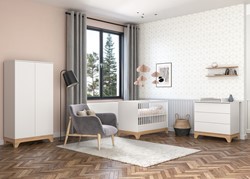 Prikaži podrobnosti za Lumina White 2-delna omara Slika Lumina White 2-delna omara