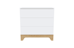 Prikaži podrobnosti za Lumina White komoda Slika Lumina White komoda