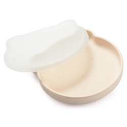 Prikaži podrobnosti za Kidnort silikonski krožnik s pokrovom Retter Mjolk Slika Kidnort silikonski krožnik s pokrovom Retter Mjolk