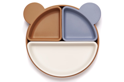 Prikaži podrobnosti za Silikonski krožnik z odstranljivimi skodelicami 3v1 Retter Brun Slika Silikonski krožnik z odstranljivimi skodelicami 3v1 Retter Brun