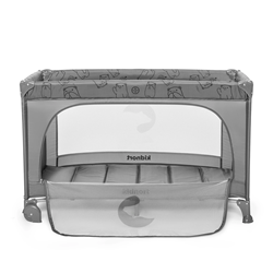 Prikaži podrobnosti za Potovalna posteljica Grotta svetlo siva Slika Potovalna posteljica Grotta svetlo siva