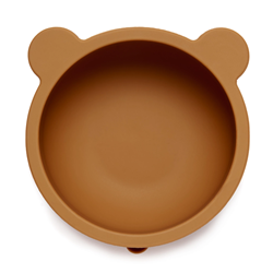 Prikaži podrobnosti za Retter Brun silikonska okrogla skleda s priseskom  Slika Retter Brun silikonska okrogla skleda s priseskom