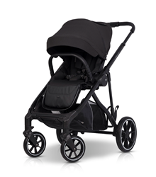 Prikaži podrobnosti za Easy Go Duo Flex EBONY BLACK - enojni voziček Slika Easy Go Duo Flex EBONY BLACK - enojni voziček