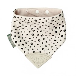 Prikaži podrobnosti za Neckerchew Premium dvostranski slinček z grizalom - Leopard Spots Slika Neckerchew Premium dvostranski slinček z grizalom - Leopard Spots