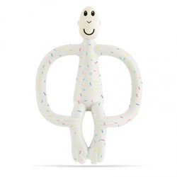 Prikaži podrobnosti za Grizalo z masažno zobno ščetko Classic - Confetti Cream Slika Grizalo z masažno zobno ščetko Classic - Confetti Cream