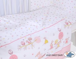 Slika 5-delna posteljnina Friends pink