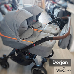 Slika za kategorijo Otroški vozički za dvojčke DORJAN