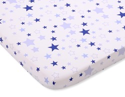 Slika Rjuha 140x70 iz bombaža WHITE&BLUE STARS