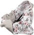 Slika Dvostranska odeja Minky za lupinico DREAM CATCHER WITH FLOWERS & GRAY, Slika 1