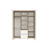 Slika Wing Grey Oak&White 3-delna omara, Slika 2