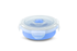Slika Zložljiv silikonski krožnik s pokrovom 540 ml BLUE, Slika 2