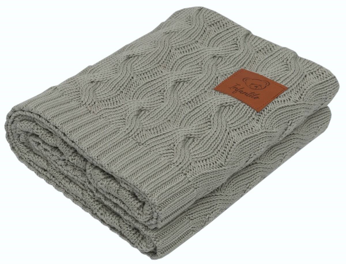 Slika Odeja iz bambusa Bamboo 80x100 OLIVE - NOVO!