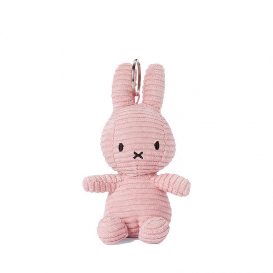 Slika Miffy zajček obesek za ključe Corduroy Pink