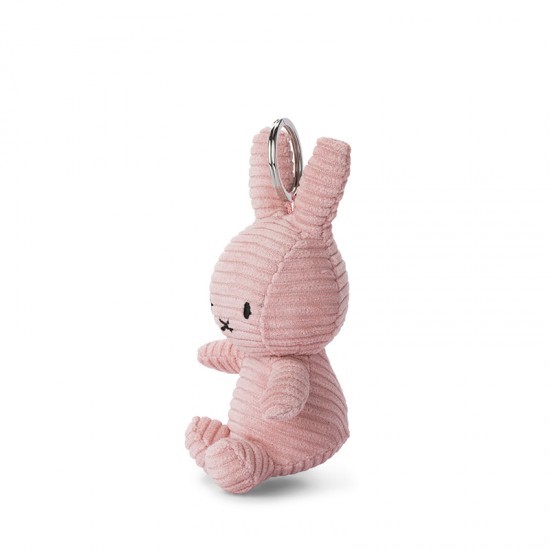 Slika Miffy zajček obesek za ključe Corduroy Pink