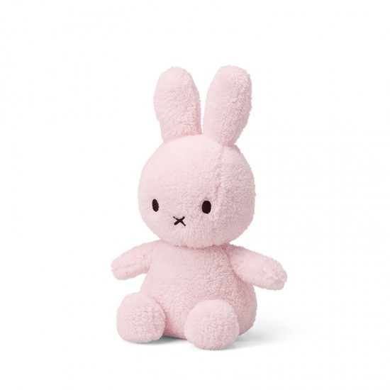 Slika Miffy zajček mehka igrača Terry Light Pink - 23 cm