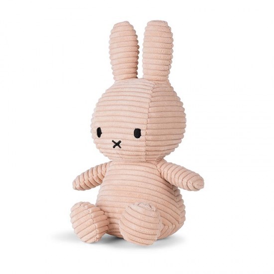 Slika Miffy zajček mehka igrača Corduroy 23 cm - MISTY ROSE