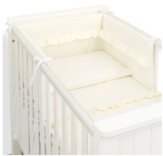 Slika 3-delna posteljnina 90x120 Mamo-Tato ECRU