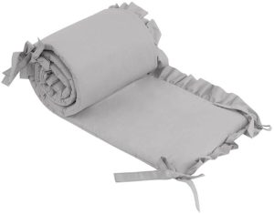 Infantilo obroba z volančki GREY