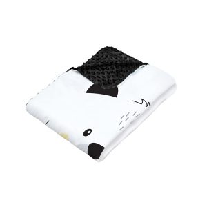 Klups odeja minky in vzglavnik TEDDY BEAR