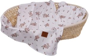 Komplet odeja in vzglavnik iz bambusa LITTLE FLOWERS