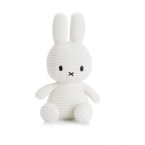 Miffy zajček mehka igrača Corduroy 23 cm - OFFWHITE