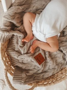 Odeja iz bambusa Bamboo 80x100 BEIGE - NOVO!