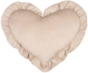 Okrasna blazina srček BEIGE
