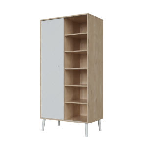 Peak Natural Oak&White 2-delna omara;